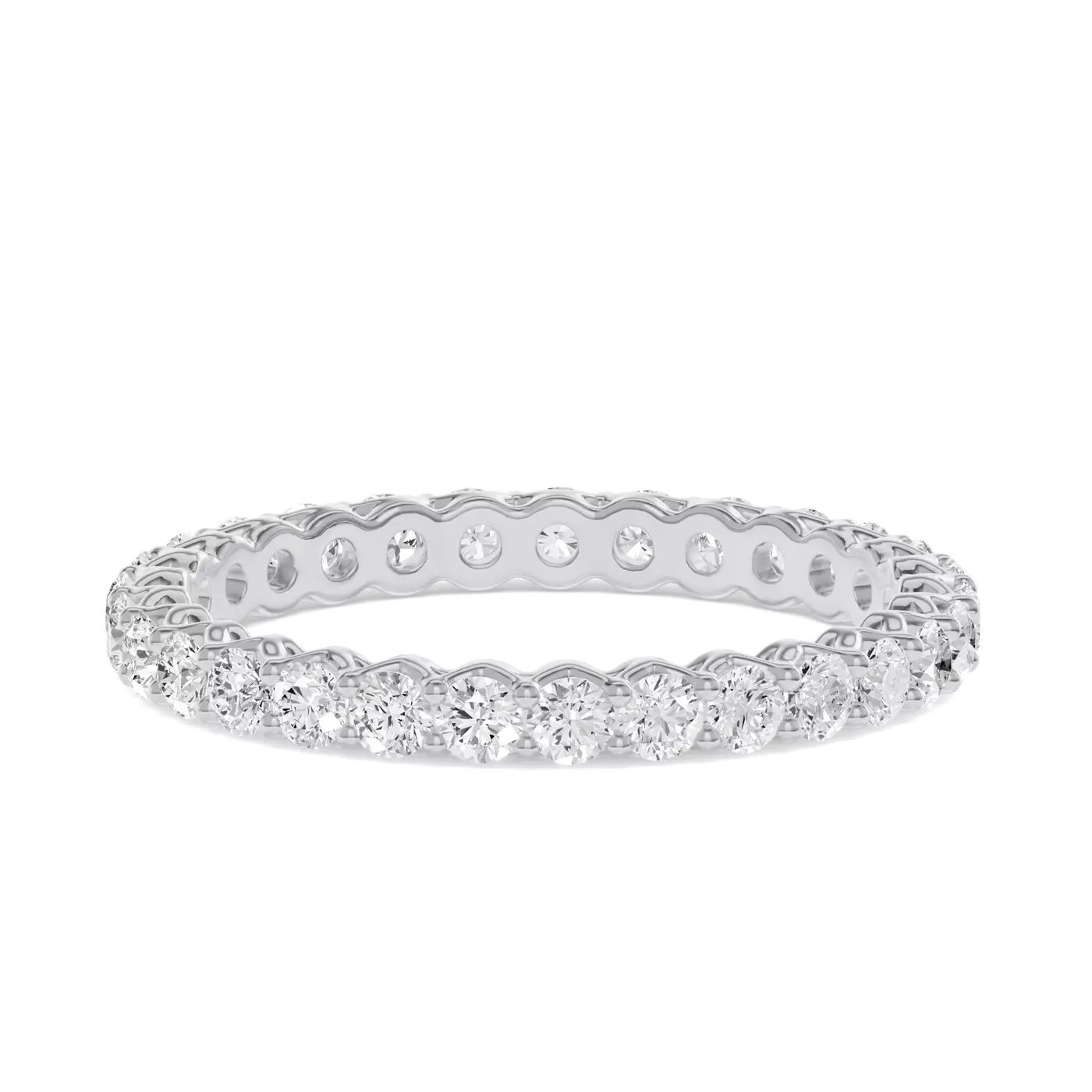 Unity Prong Lab Eternity Band (1.00ct. tw.) - Image 4