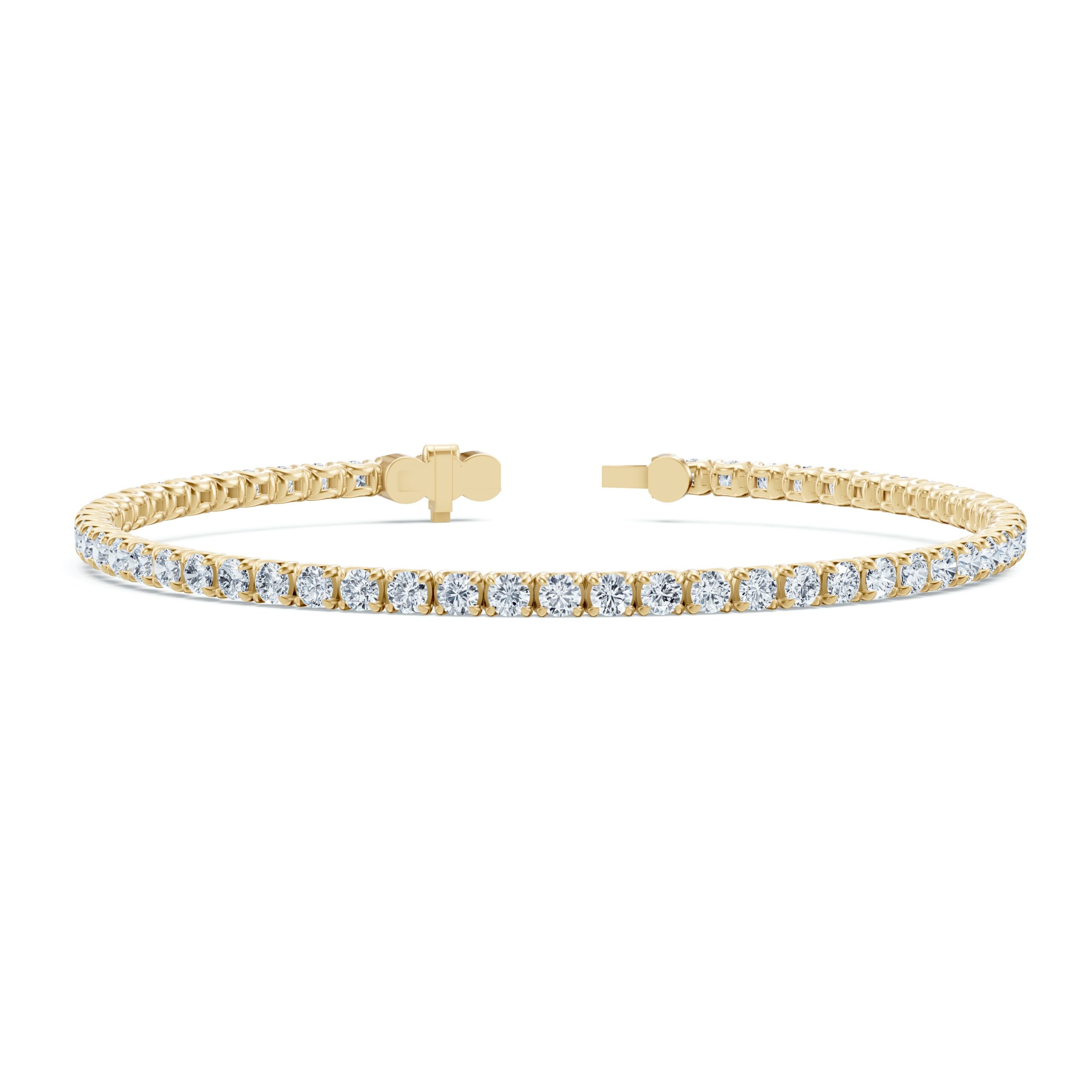 U-Prong Lab Diamond Tennis Bracelet (3.00 ct. tw.) - 7 In. - Image 3
