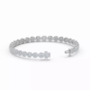 Double Halo Lab Diamond Tennis Bracelet (5 ct. tw.)