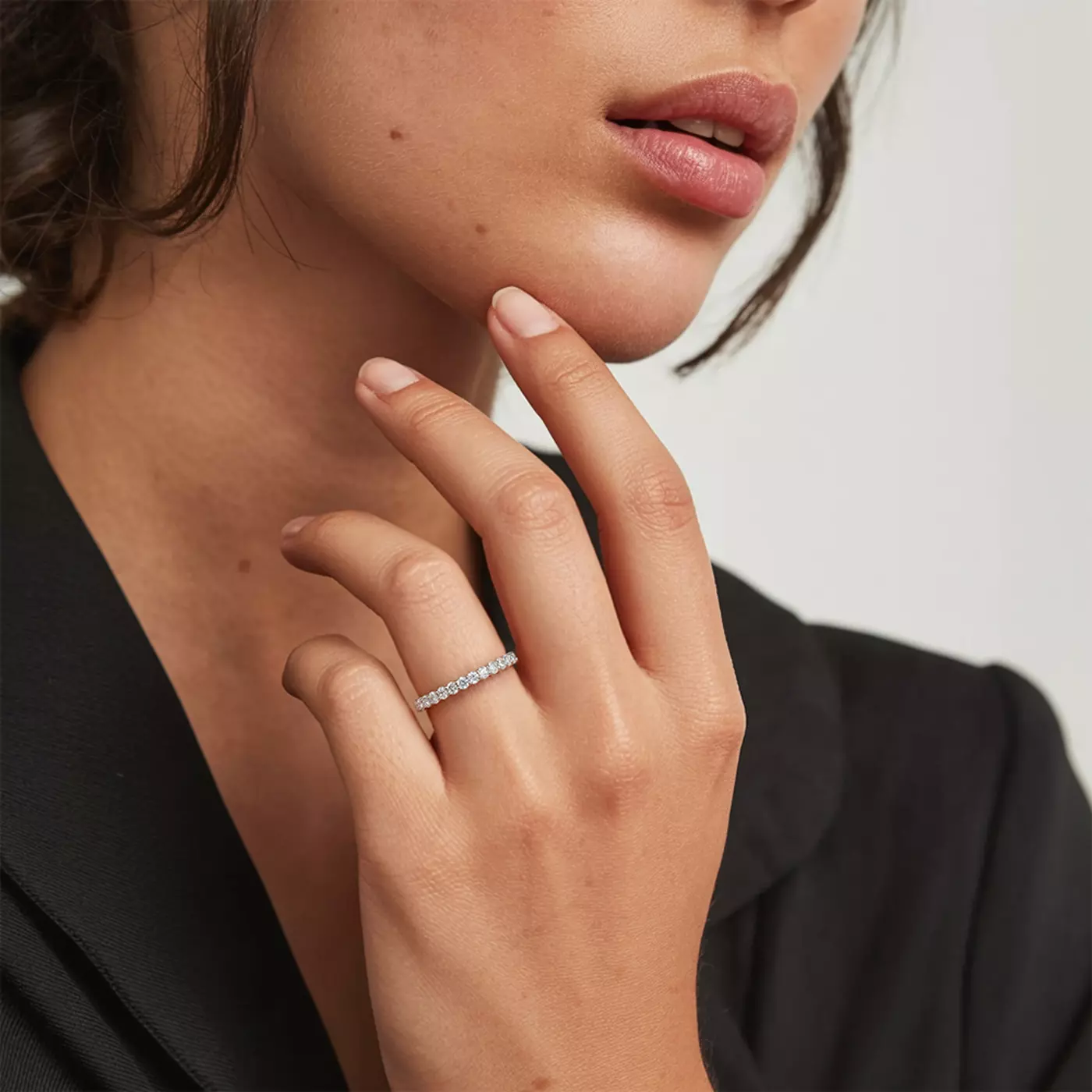 Unity Prong Lab Eternity Band (1.00ct. tw.)